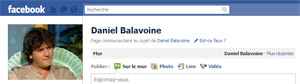 Page facebook sur Daniel Balavoine